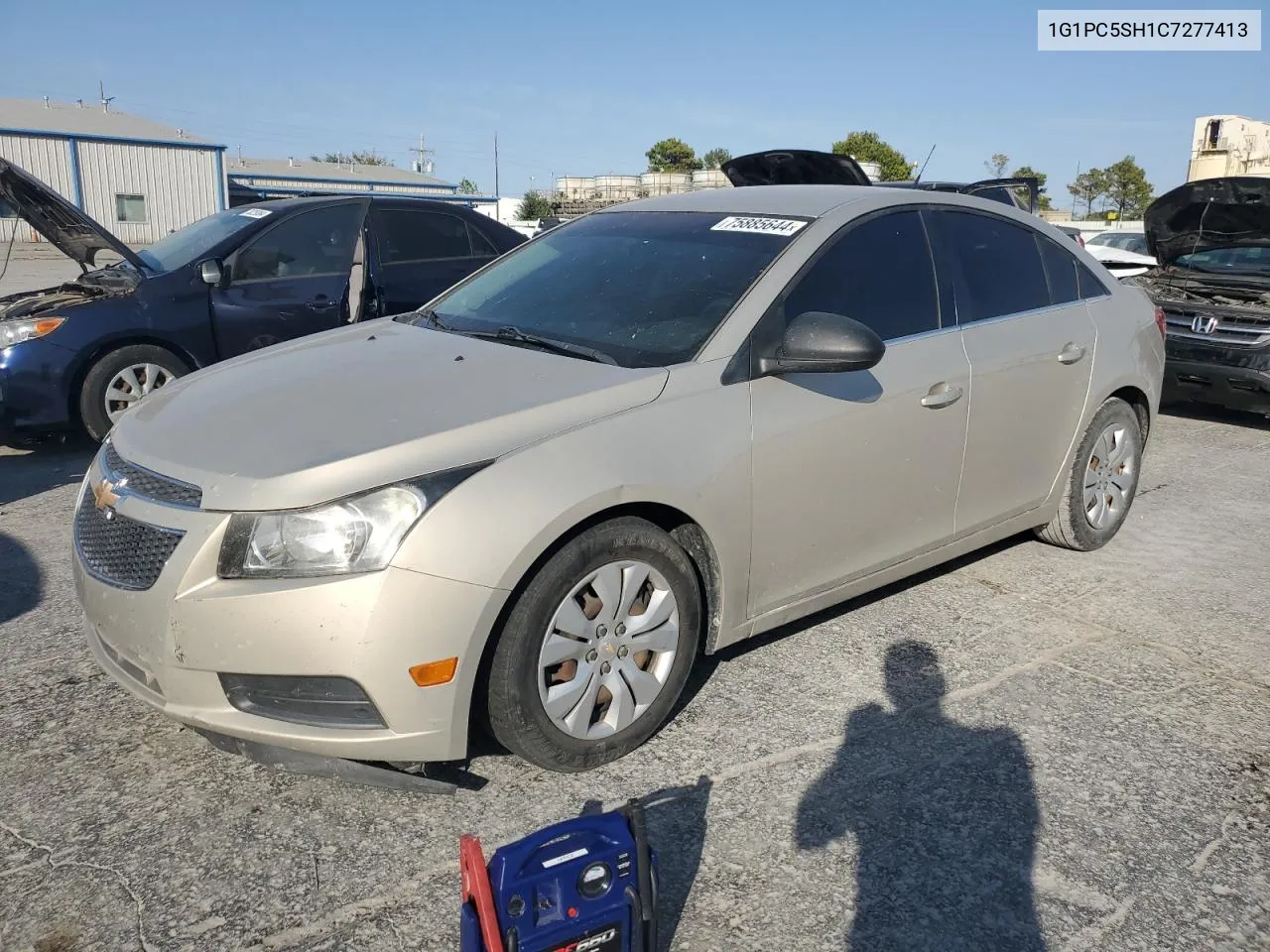 2012 Chevrolet Cruze Ls VIN: 1G1PC5SH1C7277413 Lot: 75885644