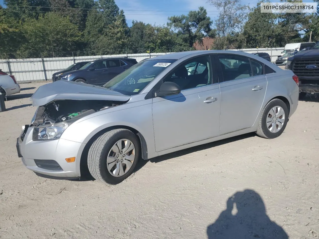 2012 Chevrolet Cruze Ls VIN: 1G1PC5SH0C7118754 Lot: 75908724