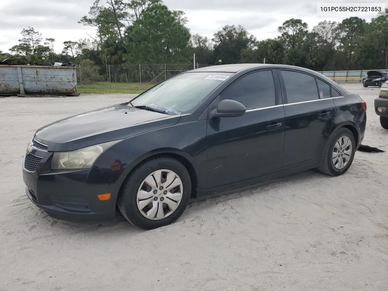 2012 Chevrolet Cruze Ls VIN: 1G1PC5SH2C7221853 Lot: 76186344