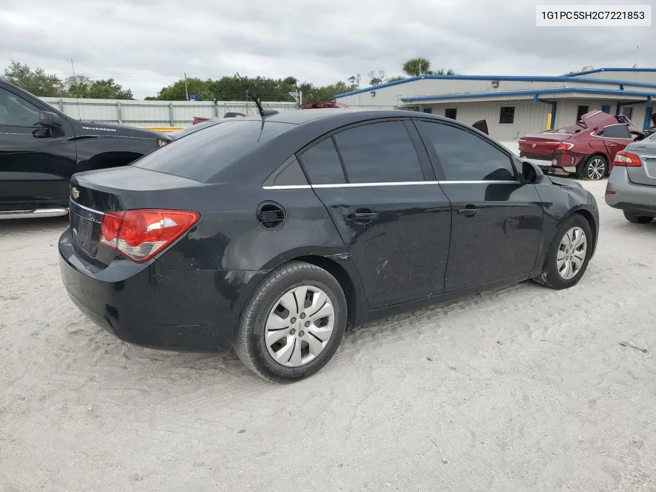 1G1PC5SH2C7221853 2012 Chevrolet Cruze Ls