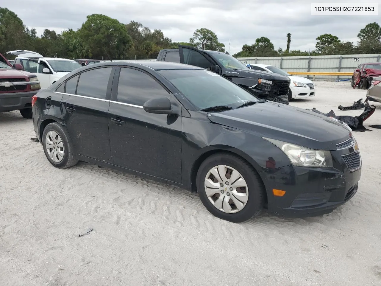 2012 Chevrolet Cruze Ls VIN: 1G1PC5SH2C7221853 Lot: 76186344