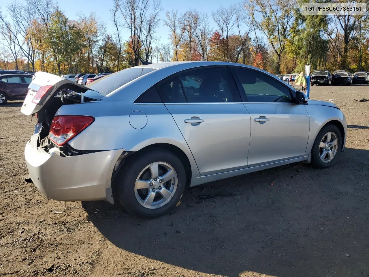 2012 Chevrolet Cruze Lt VIN: 1G1PF5SC6C7363151 Lot: 76222884