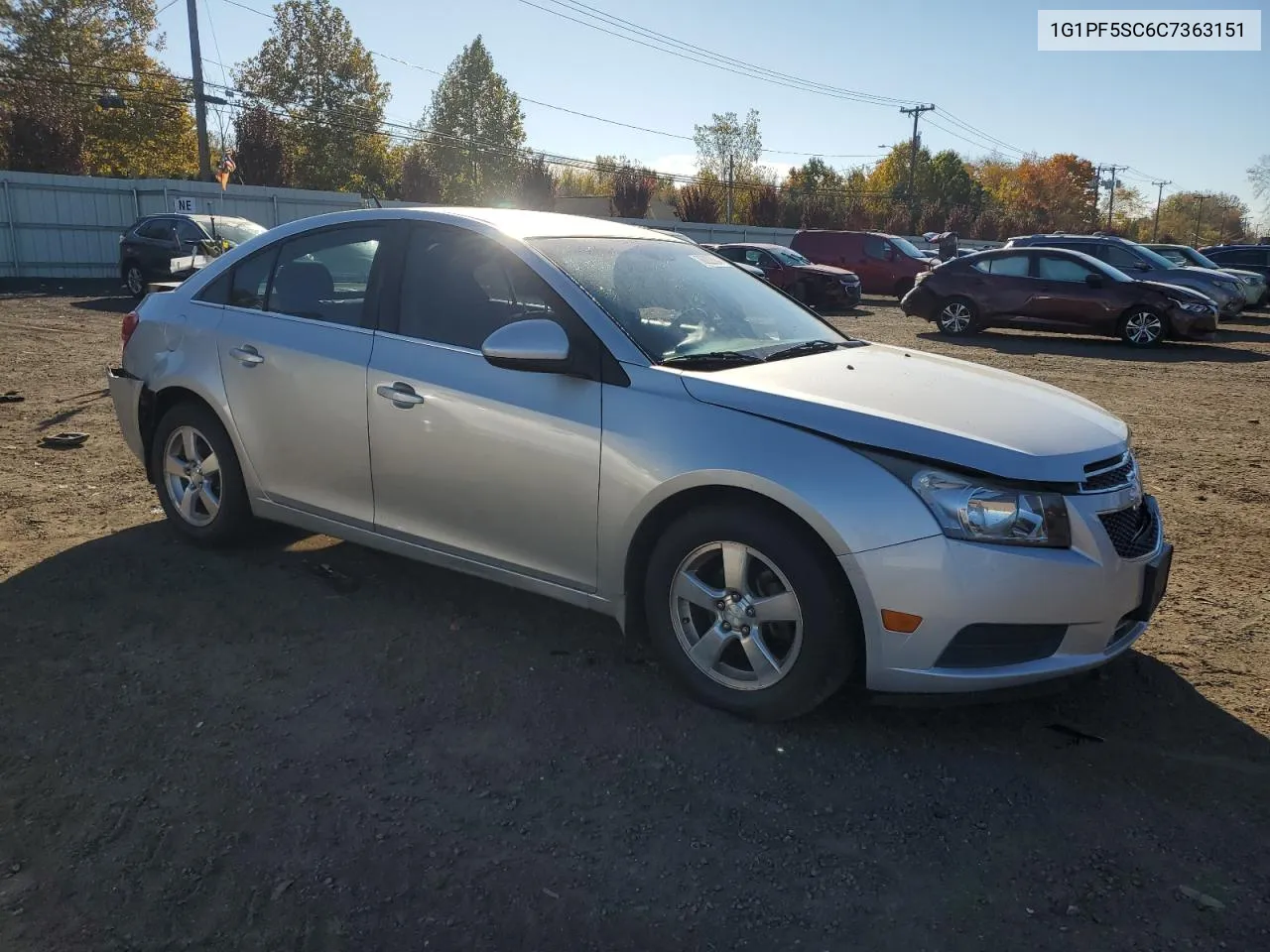 2012 Chevrolet Cruze Lt VIN: 1G1PF5SC6C7363151 Lot: 76222884