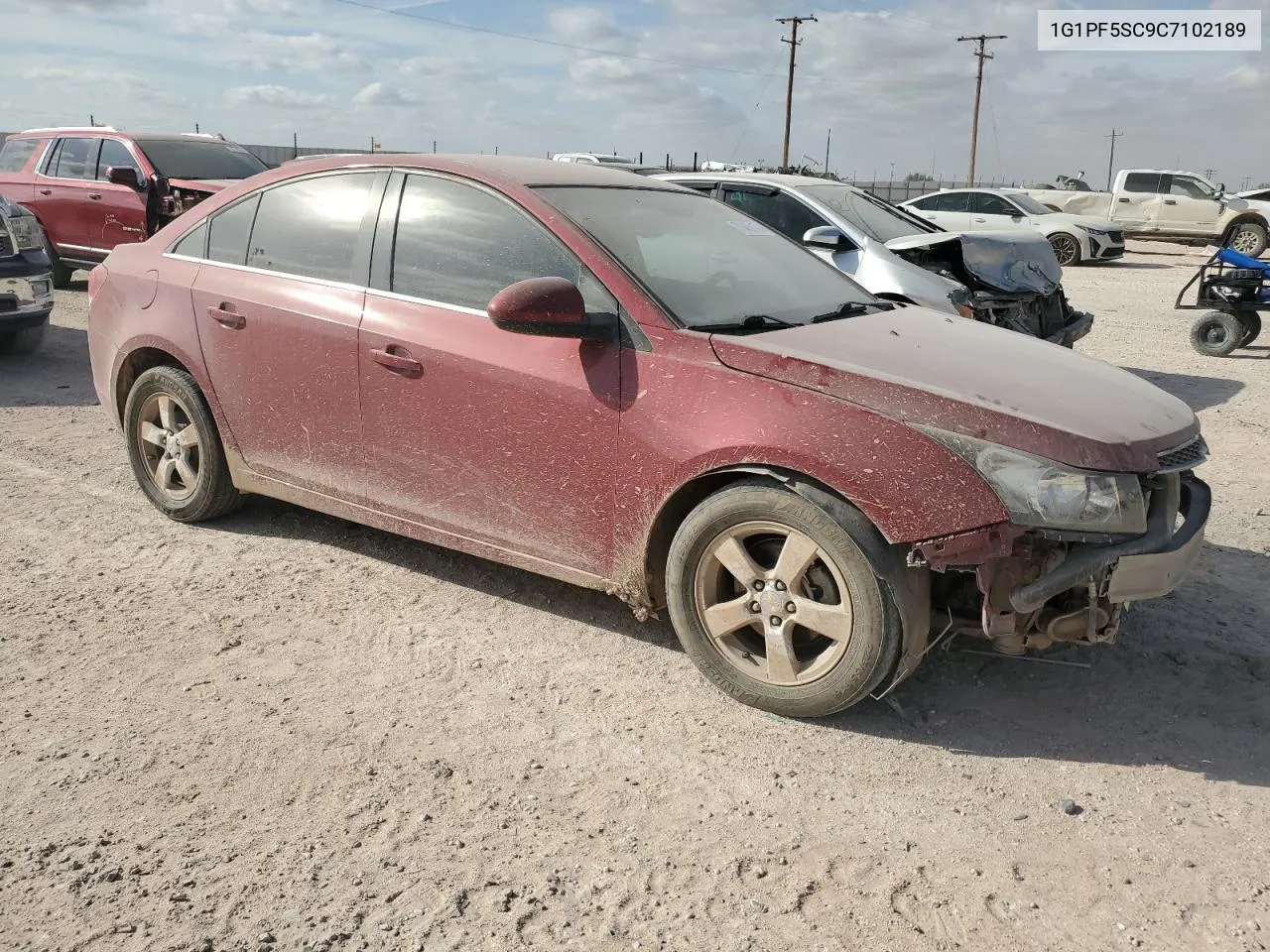 1G1PF5SC9C7102189 2012 Chevrolet Cruze Lt