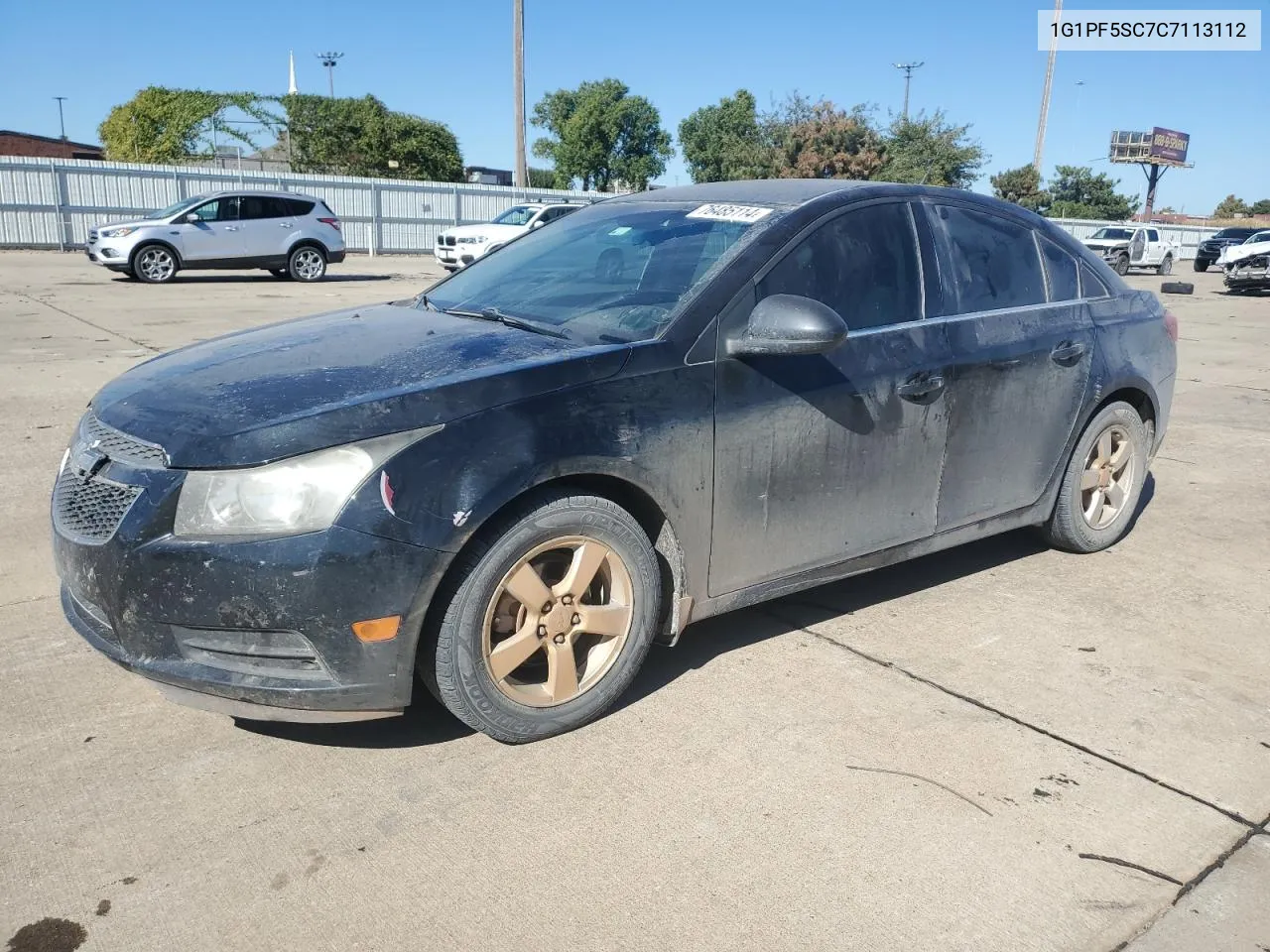 1G1PF5SC7C7113112 2012 Chevrolet Cruze Lt