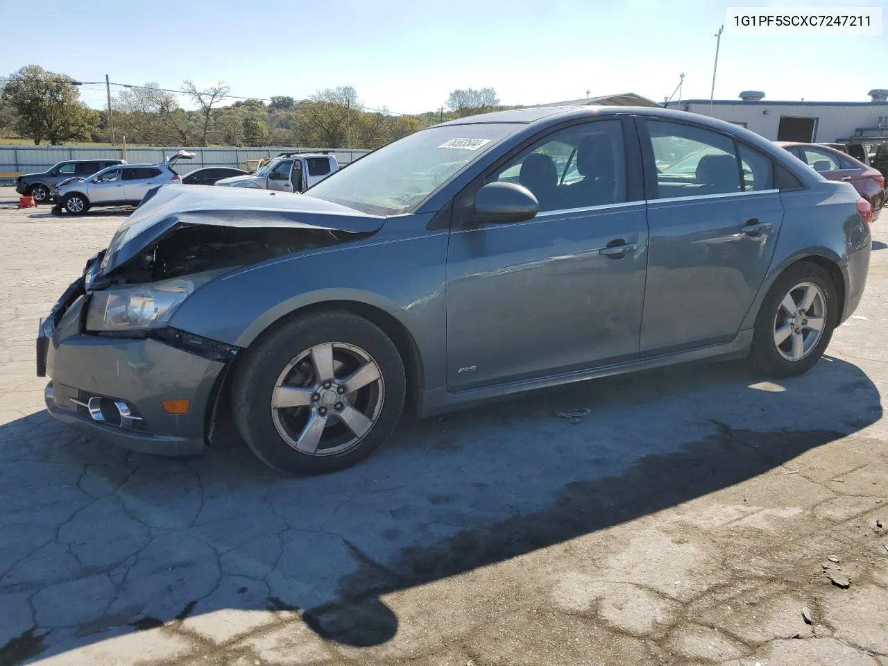 2012 Chevrolet Cruze Lt VIN: 1G1PF5SCXC7247211 Lot: 76583504