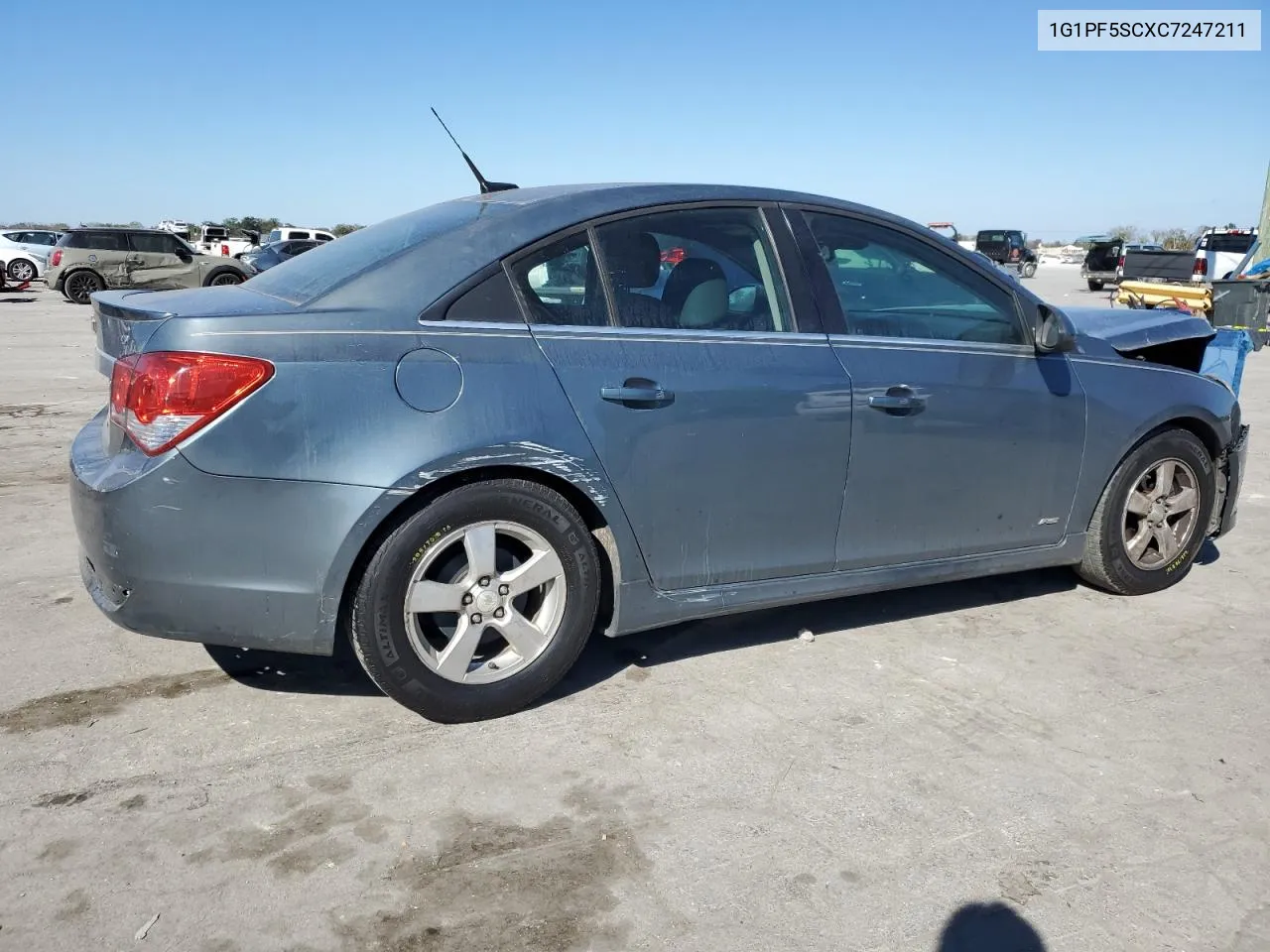 2012 Chevrolet Cruze Lt VIN: 1G1PF5SCXC7247211 Lot: 76583504