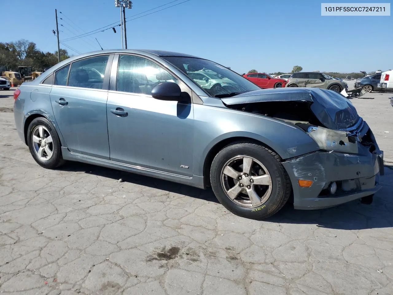 2012 Chevrolet Cruze Lt VIN: 1G1PF5SCXC7247211 Lot: 76583504