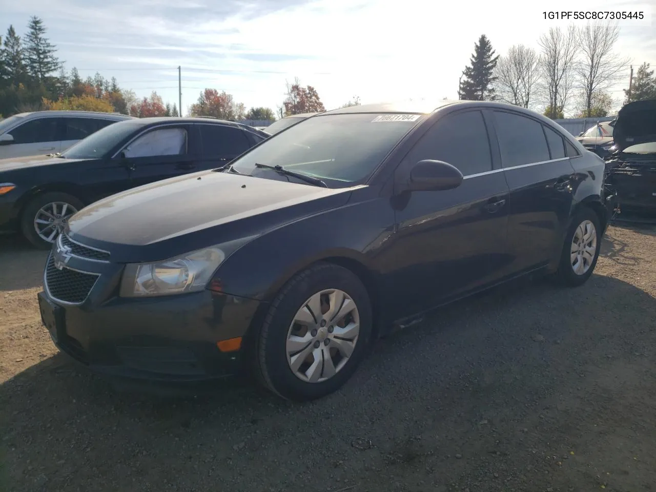 2012 Chevrolet Cruze Lt VIN: 1G1PF5SC8C7305445 Lot: 76671704