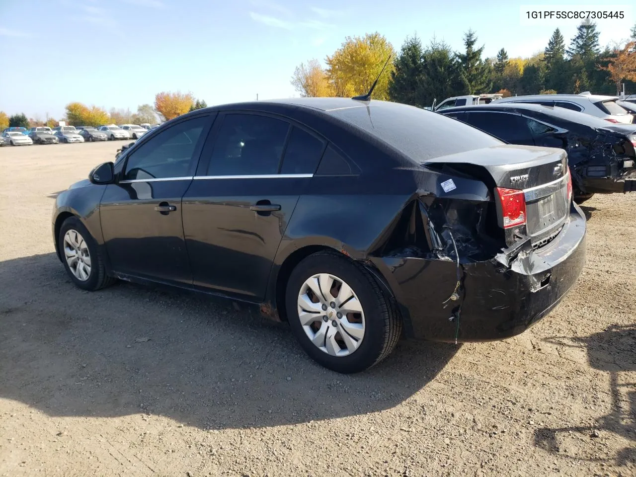 2012 Chevrolet Cruze Lt VIN: 1G1PF5SC8C7305445 Lot: 76671704