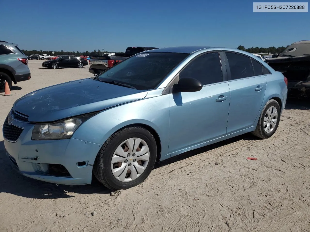 2012 Chevrolet Cruze Ls VIN: 1G1PC5SH2C7226888 Lot: 76988934