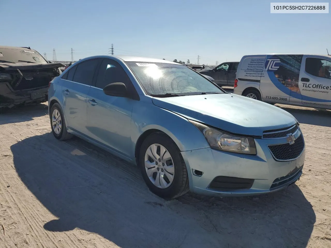 2012 Chevrolet Cruze Ls VIN: 1G1PC5SH2C7226888 Lot: 76988934