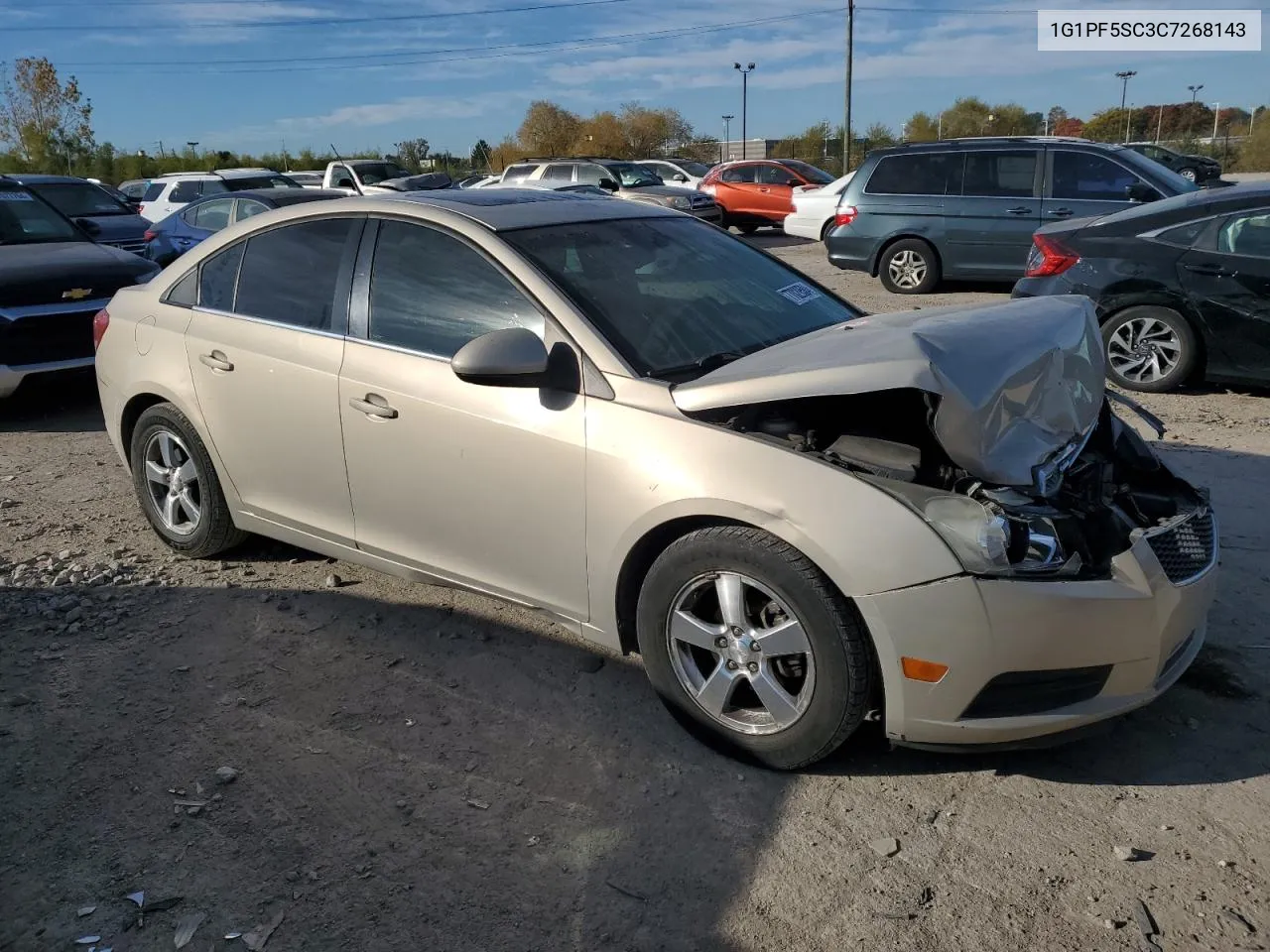 2012 Chevrolet Cruze Lt VIN: 1G1PF5SC3C7268143 Lot: 77029584