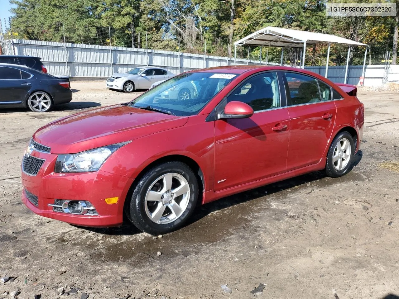 2012 Chevrolet Cruze Lt VIN: 1G1PF5SC6C7302320 Lot: 77167224