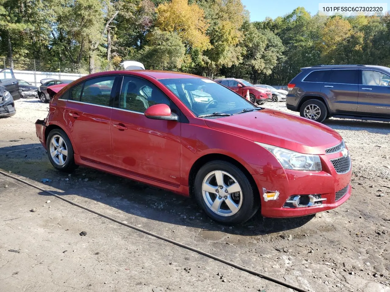 2012 Chevrolet Cruze Lt VIN: 1G1PF5SC6C7302320 Lot: 77167224