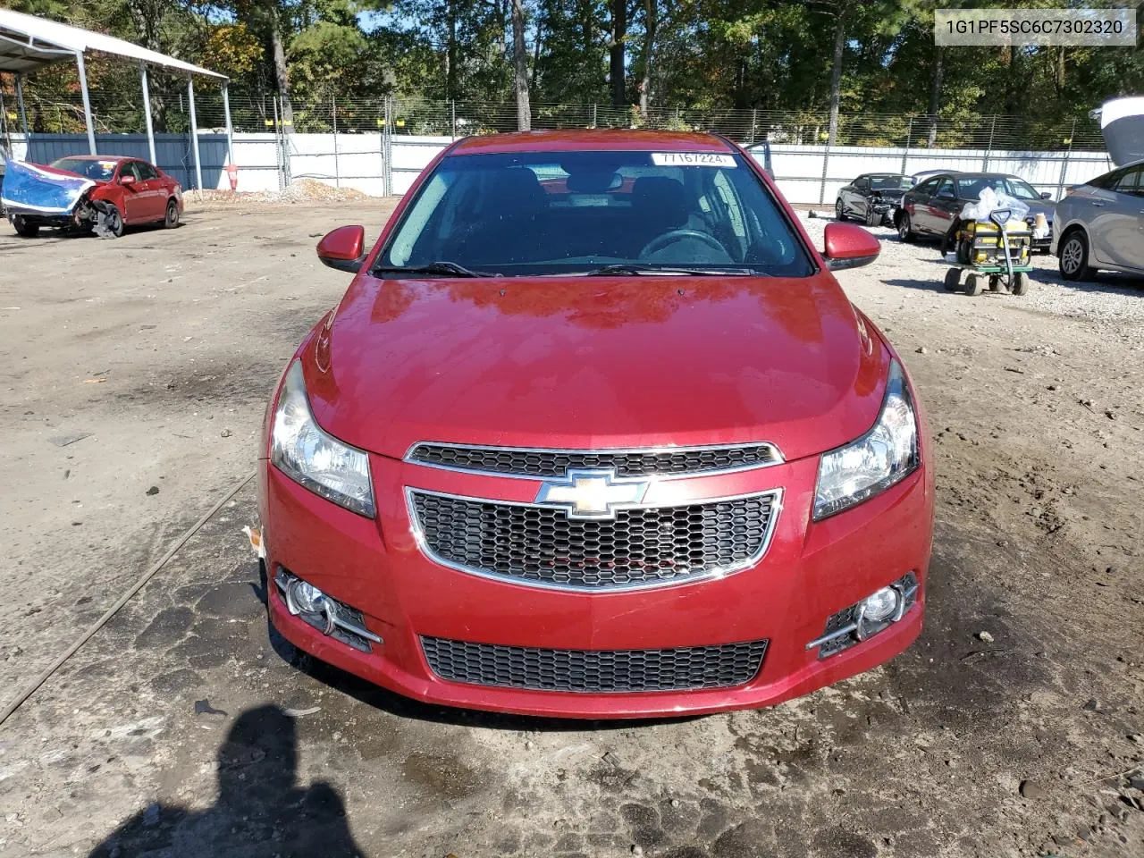 2012 Chevrolet Cruze Lt VIN: 1G1PF5SC6C7302320 Lot: 77167224