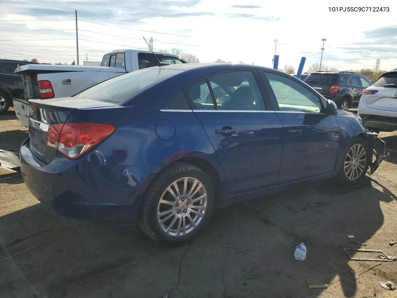 2012 Chevrolet Cruze Eco VIN: 1G1PJ5SC9C7122473 Lot: 77181414