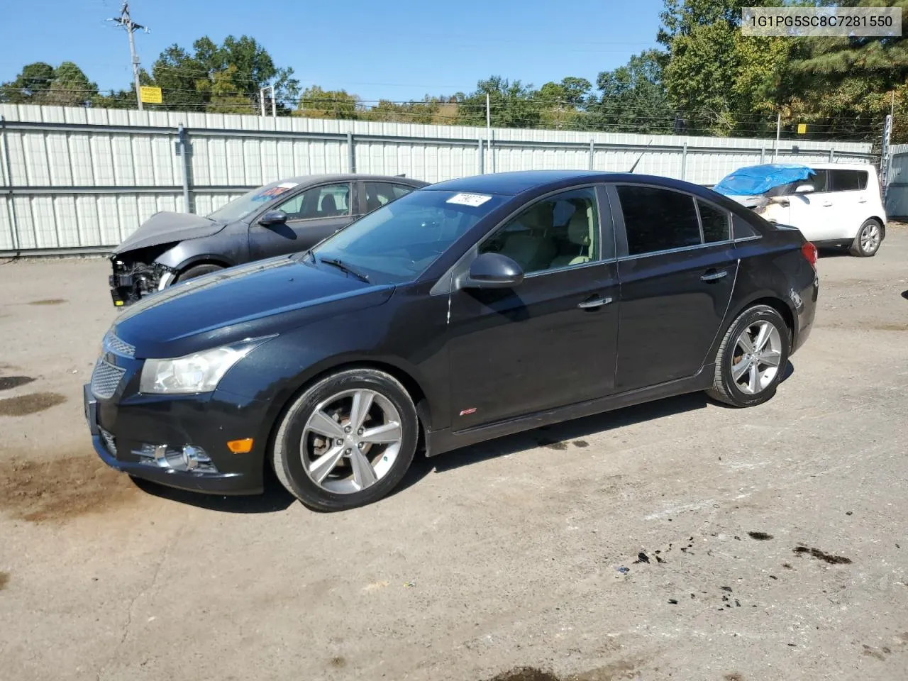 2012 Chevrolet Cruze Lt VIN: 1G1PG5SC8C7281550 Lot: 77390274