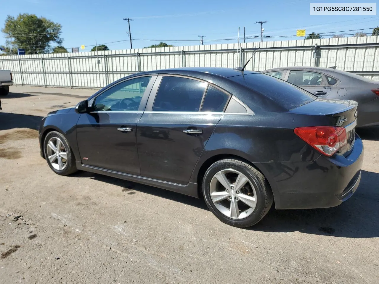 2012 Chevrolet Cruze Lt VIN: 1G1PG5SC8C7281550 Lot: 77390274