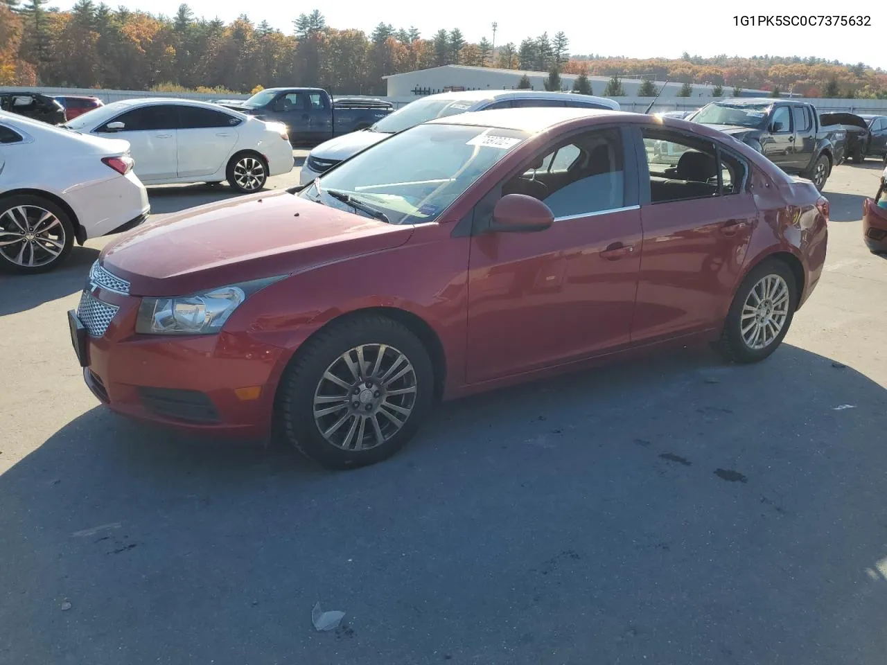 2012 Chevrolet Cruze Eco VIN: 1G1PK5SC0C7375632 Lot: 77397024