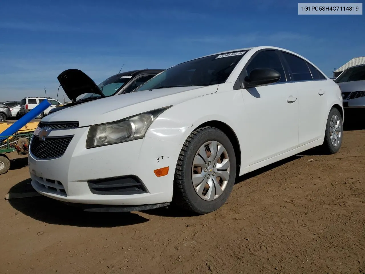 2012 Chevrolet Cruze Ls VIN: 1G1PC5SH4C7114819 Lot: 77441824