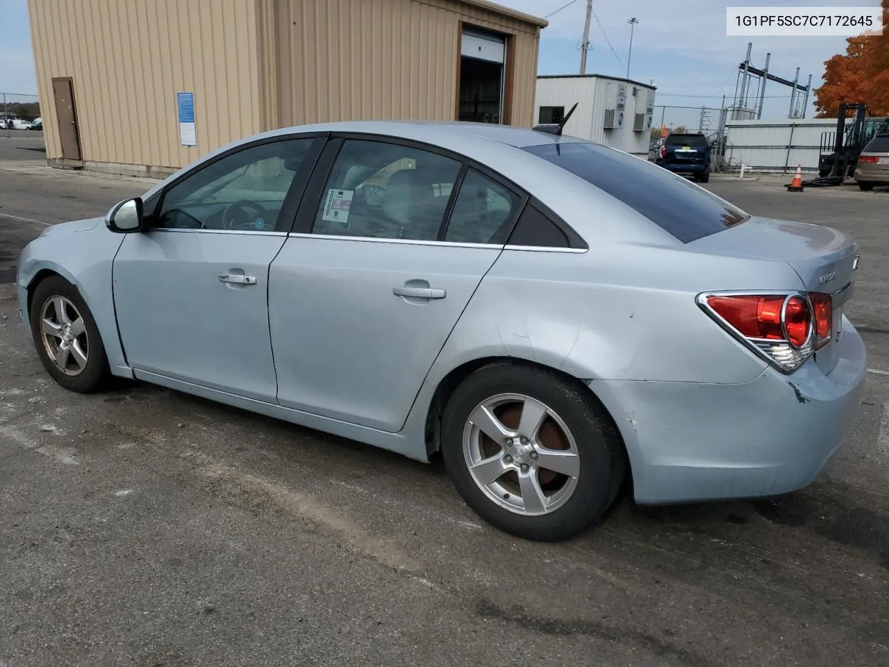 2012 Chevrolet Cruze Lt VIN: 1G1PF5SC7C7172645 Lot: 77453504