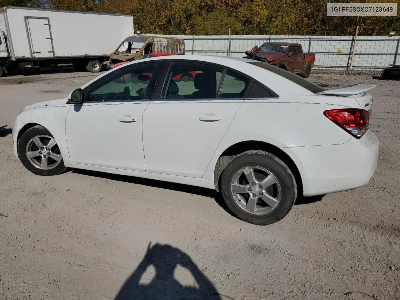 1G1PF5SCXC7123648 2012 Chevrolet Cruze Lt