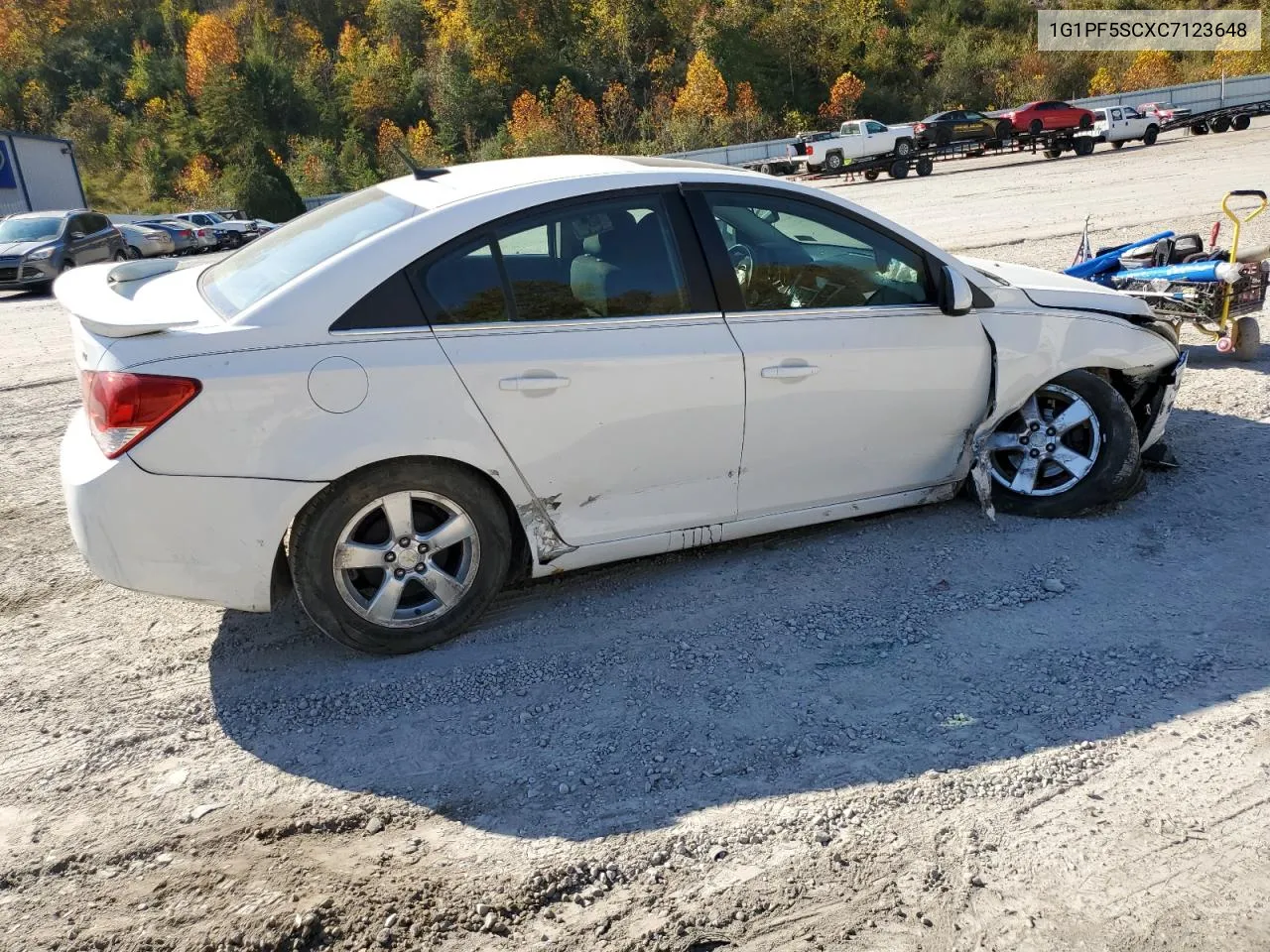 1G1PF5SCXC7123648 2012 Chevrolet Cruze Lt