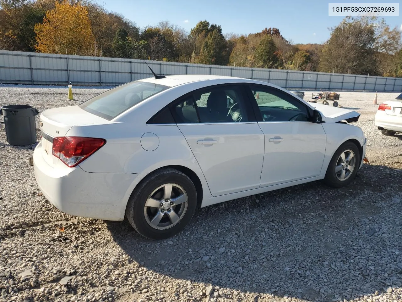 2012 Chevrolet Cruze Lt VIN: 1G1PF5SCXC7269693 Lot: 77969124