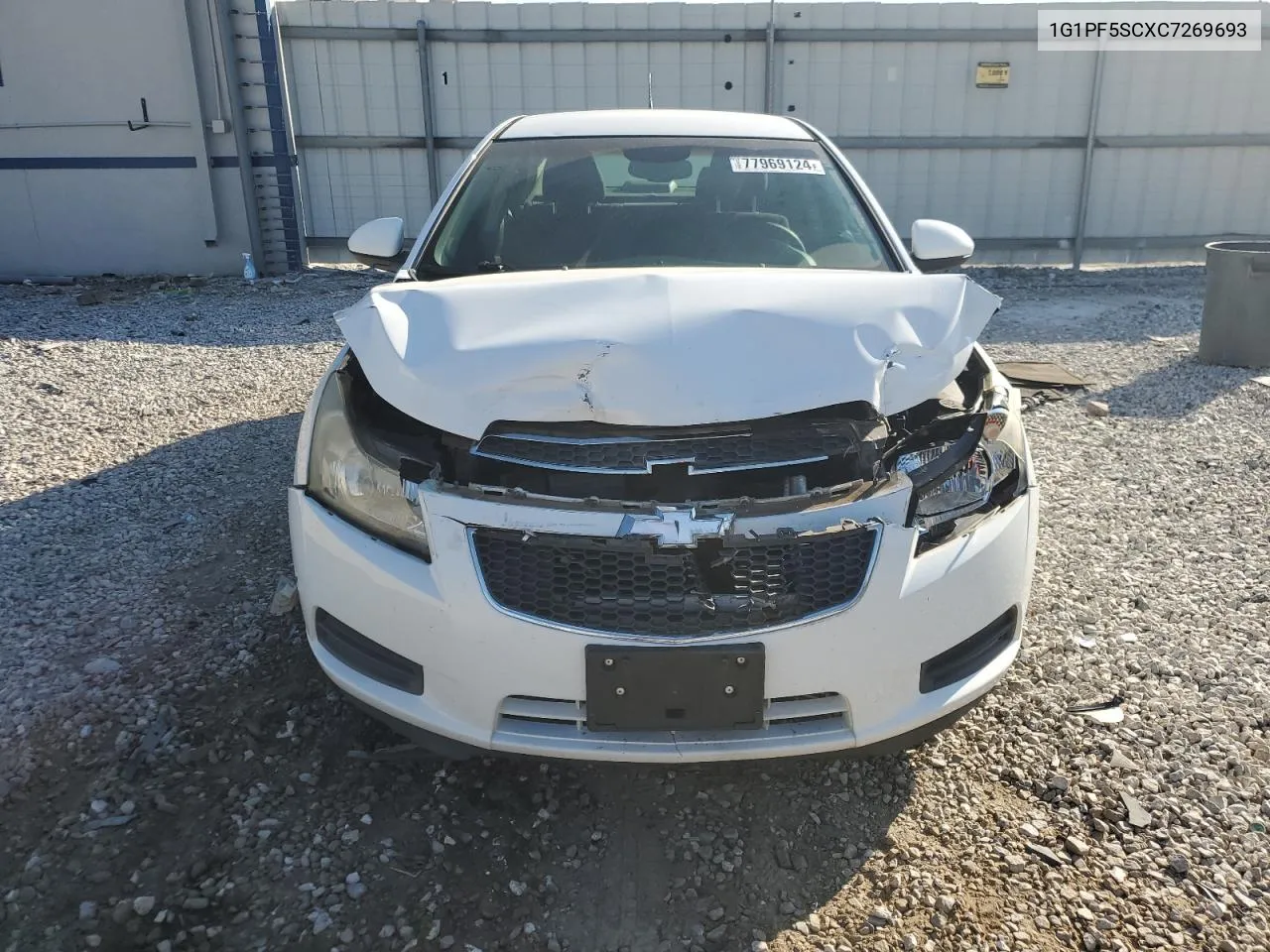 2012 Chevrolet Cruze Lt VIN: 1G1PF5SCXC7269693 Lot: 77969124