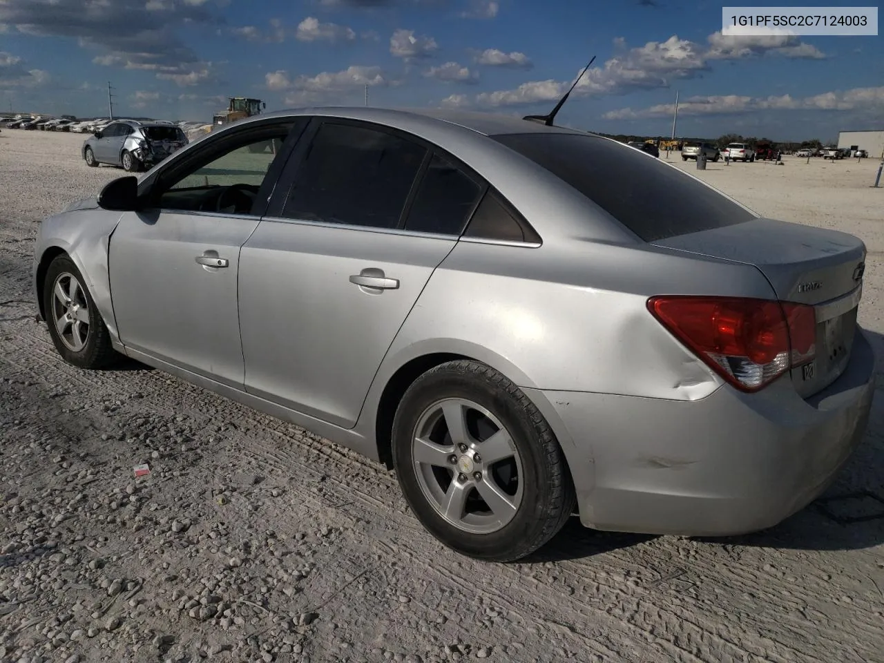 2012 Chevrolet Cruze Lt VIN: 1G1PF5SC2C7124003 Lot: 78003334