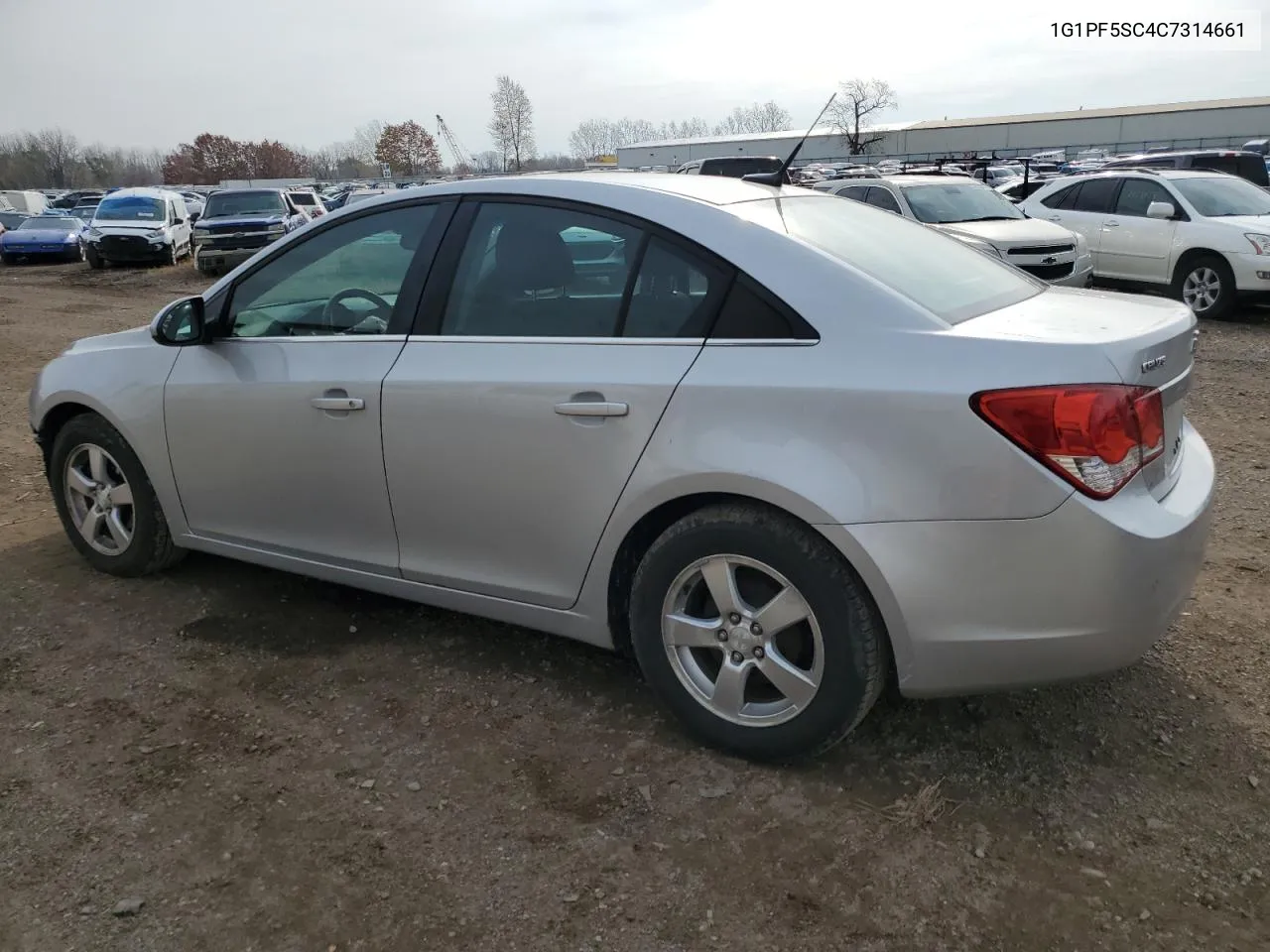 2012 Chevrolet Cruze Lt VIN: 1G1PF5SC4C7314661 Lot: 78363924