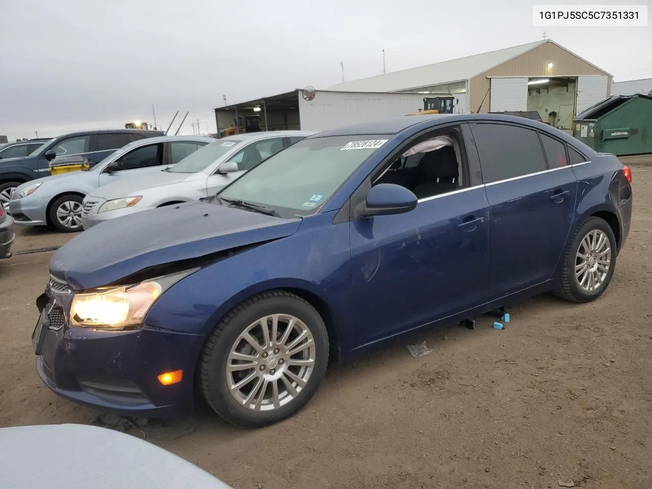 2012 Chevrolet Cruze Eco VIN: 1G1PJ5SC5C7351331 Lot: 78528124