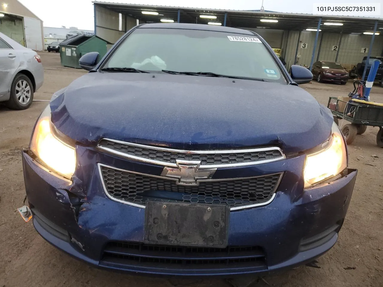 2012 Chevrolet Cruze Eco VIN: 1G1PJ5SC5C7351331 Lot: 78528124