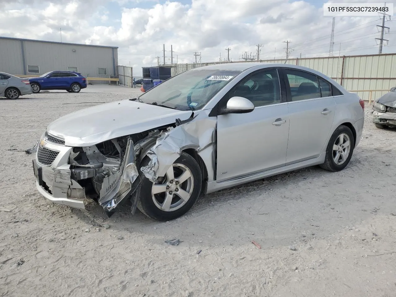 2012 Chevrolet Cruze Lt VIN: 1G1PF5SC3C7239483 Lot: 78620864