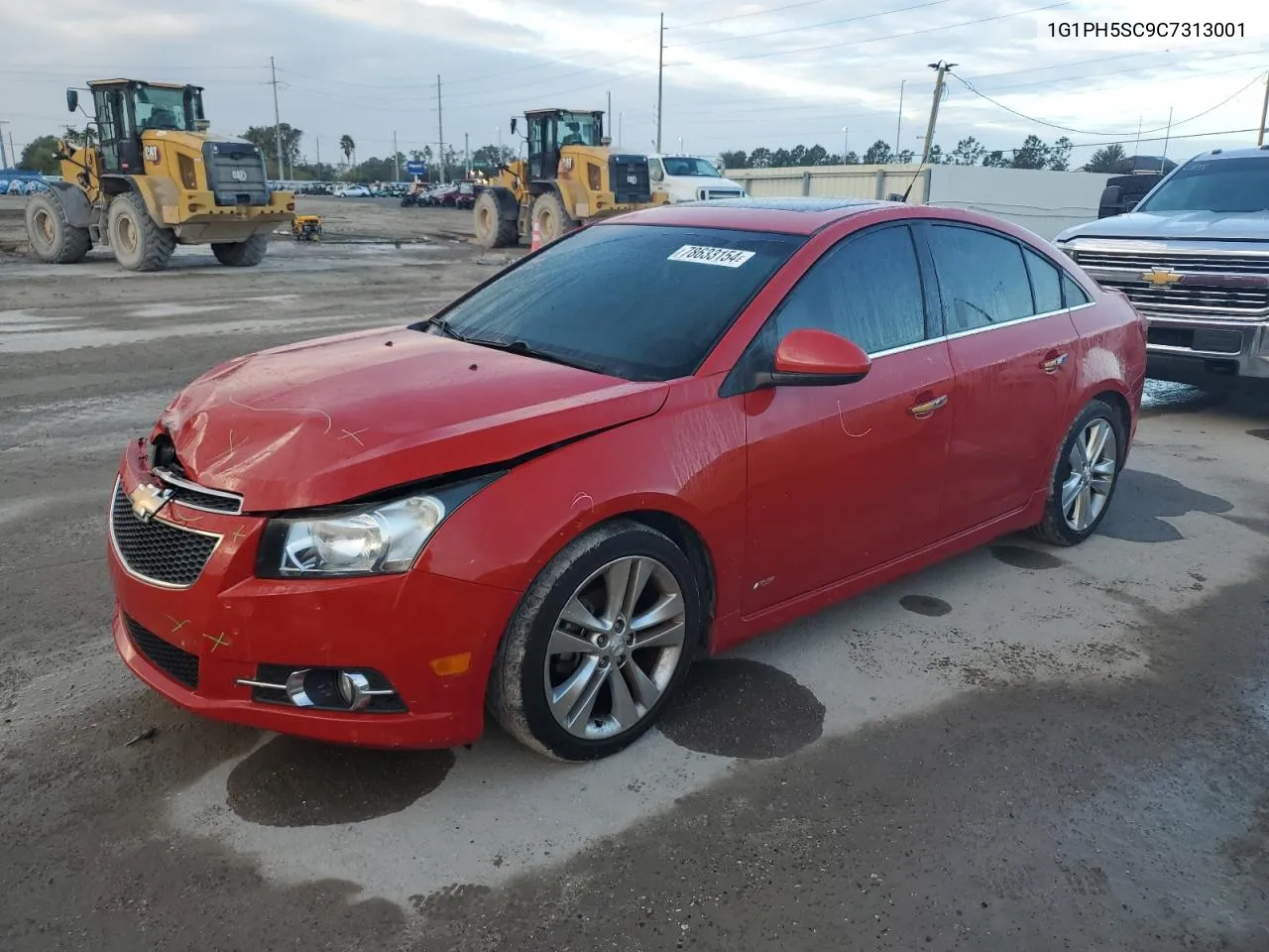 2012 Chevrolet Cruze Ltz VIN: 1G1PH5SC9C7313001 Lot: 78633154