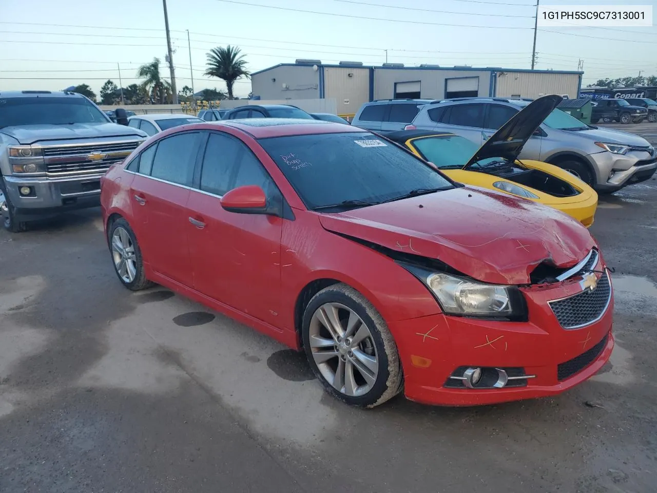 2012 Chevrolet Cruze Ltz VIN: 1G1PH5SC9C7313001 Lot: 78633154