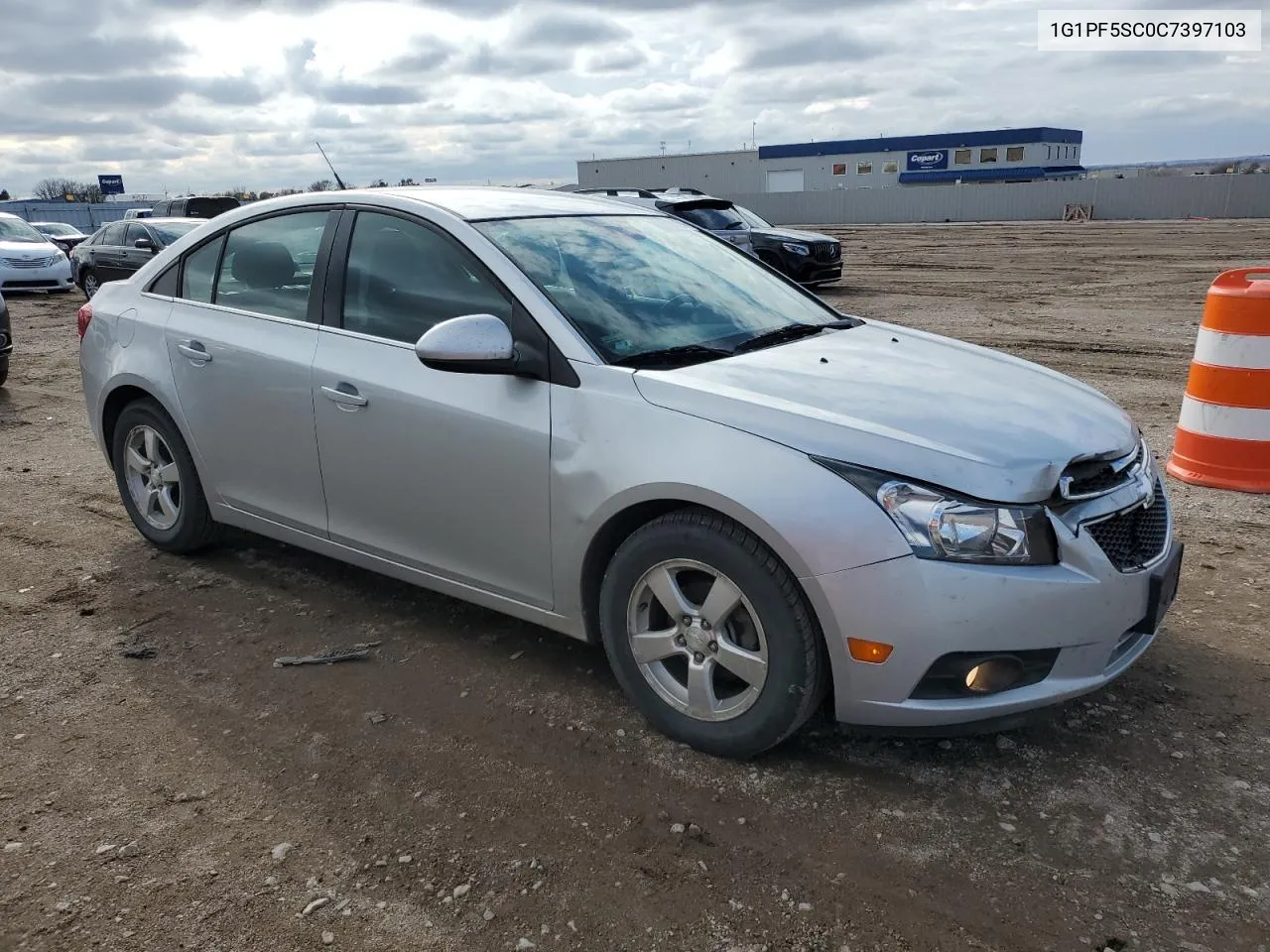 2012 Chevrolet Cruze Lt VIN: 1G1PF5SC0C7397103 Lot: 78700924