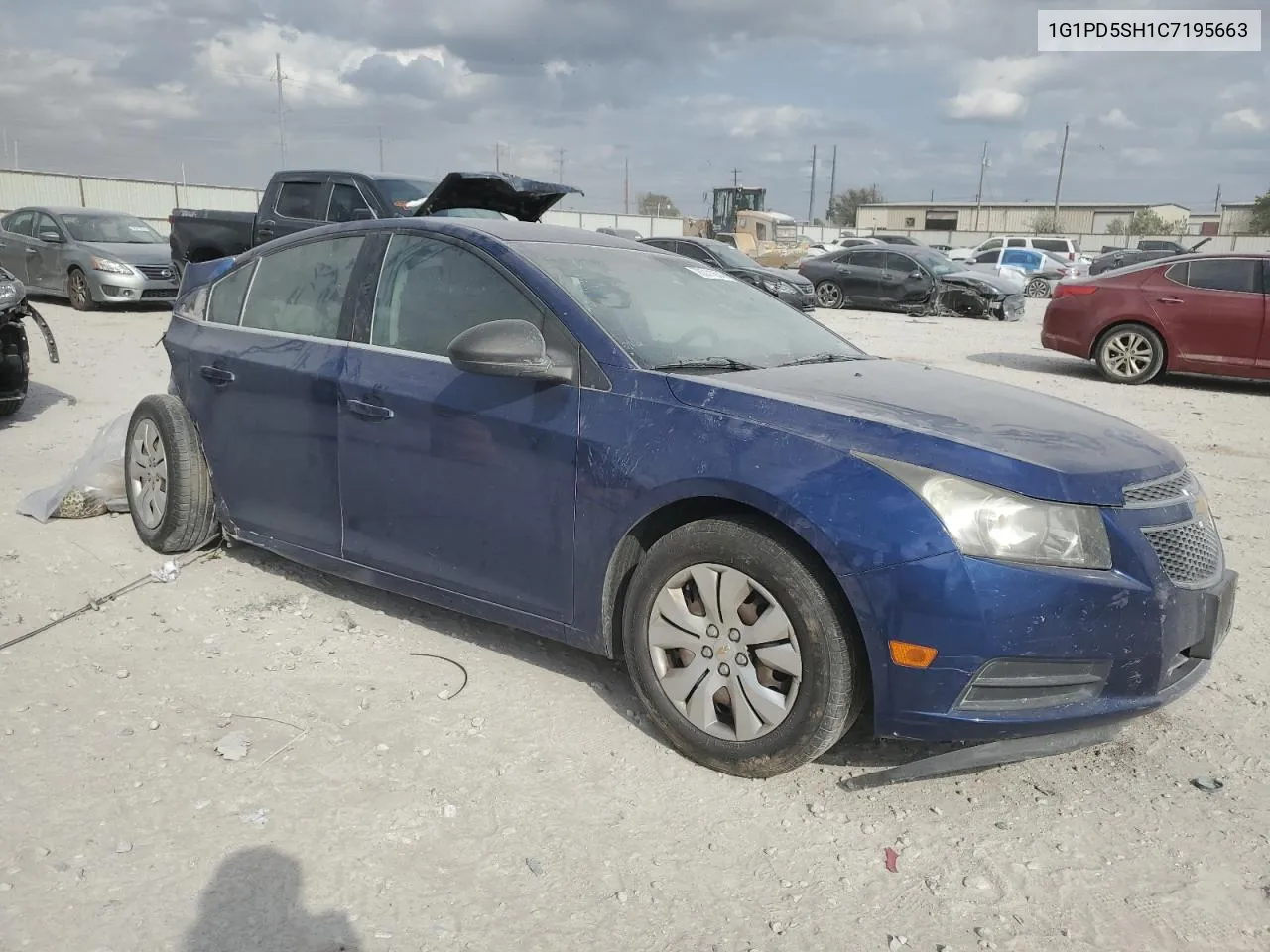 2012 Chevrolet Cruze Ls VIN: 1G1PD5SH1C7195663 Lot: 78711874