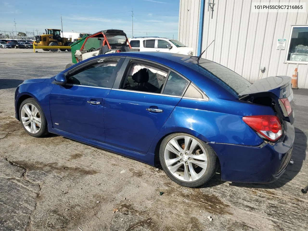 2012 Chevrolet Cruze Ltz VIN: 1G1PH5SC9C7216865 Lot: 79693404