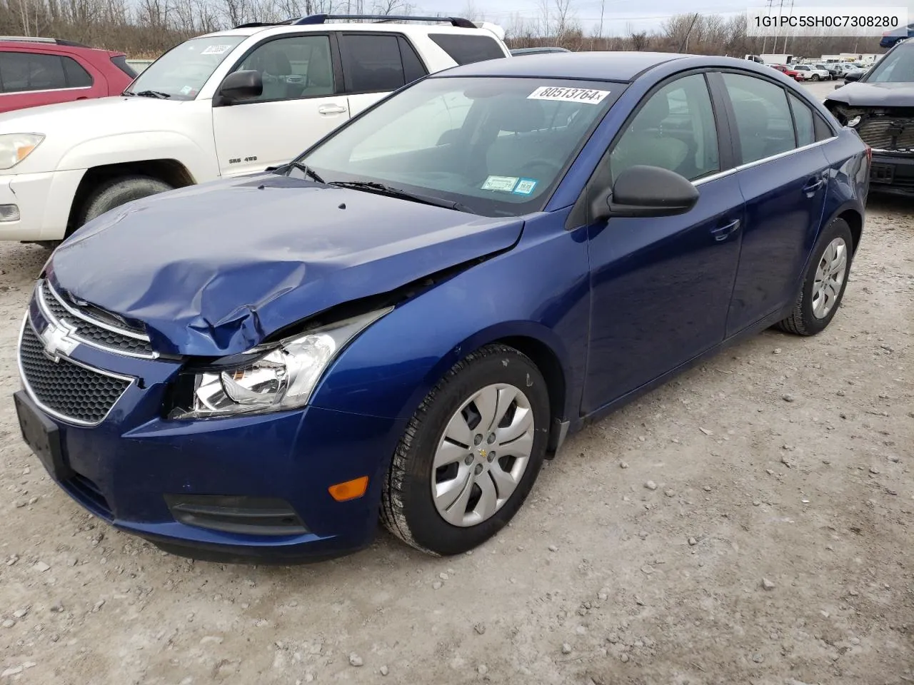 2012 Chevrolet Cruze Ls VIN: 1G1PC5SH0C7308280 Lot: 80513764