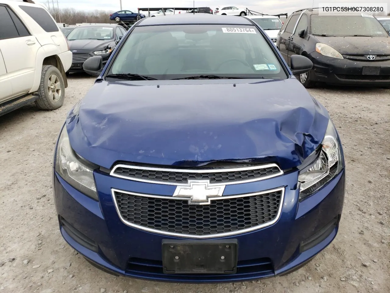 2012 Chevrolet Cruze Ls VIN: 1G1PC5SH0C7308280 Lot: 80513764