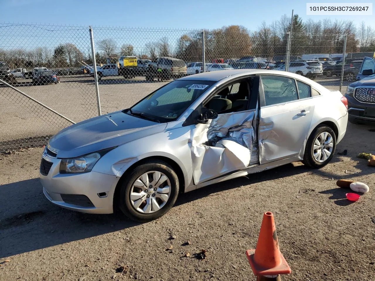 2012 Chevrolet Cruze Ls VIN: 1G1PC5SH3C7269247 Lot: 80954254