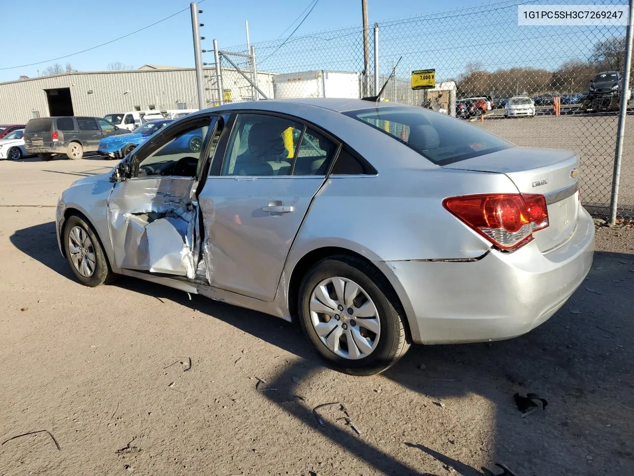 2012 Chevrolet Cruze Ls VIN: 1G1PC5SH3C7269247 Lot: 80954254