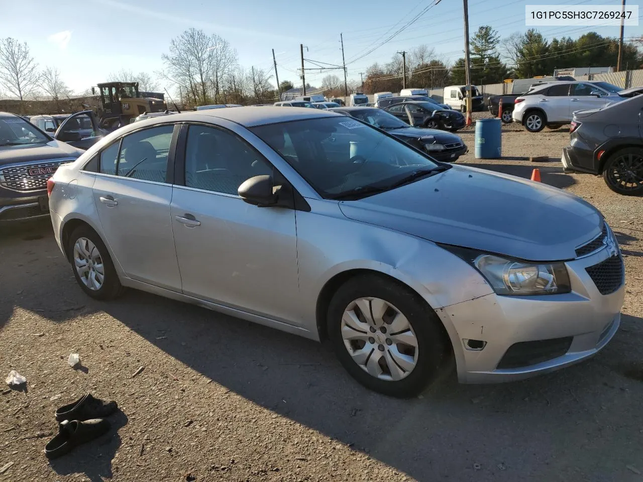 2012 Chevrolet Cruze Ls VIN: 1G1PC5SH3C7269247 Lot: 80954254