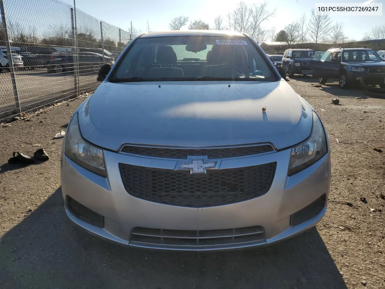 2012 Chevrolet Cruze Ls VIN: 1G1PC5SH3C7269247 Lot: 80954254