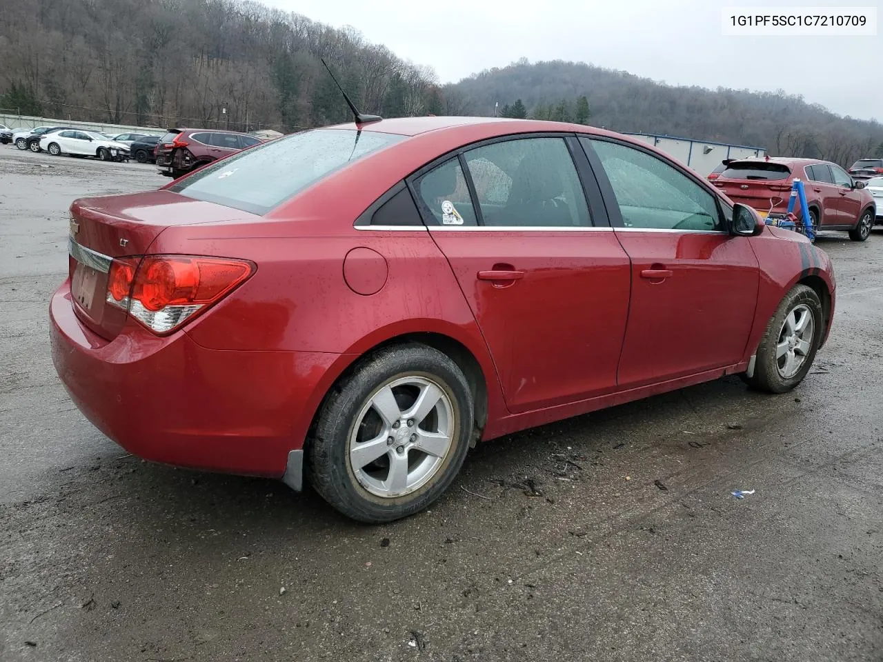 2012 Chevrolet Cruze Lt VIN: 1G1PF5SC1C7210709 Lot: 80978914