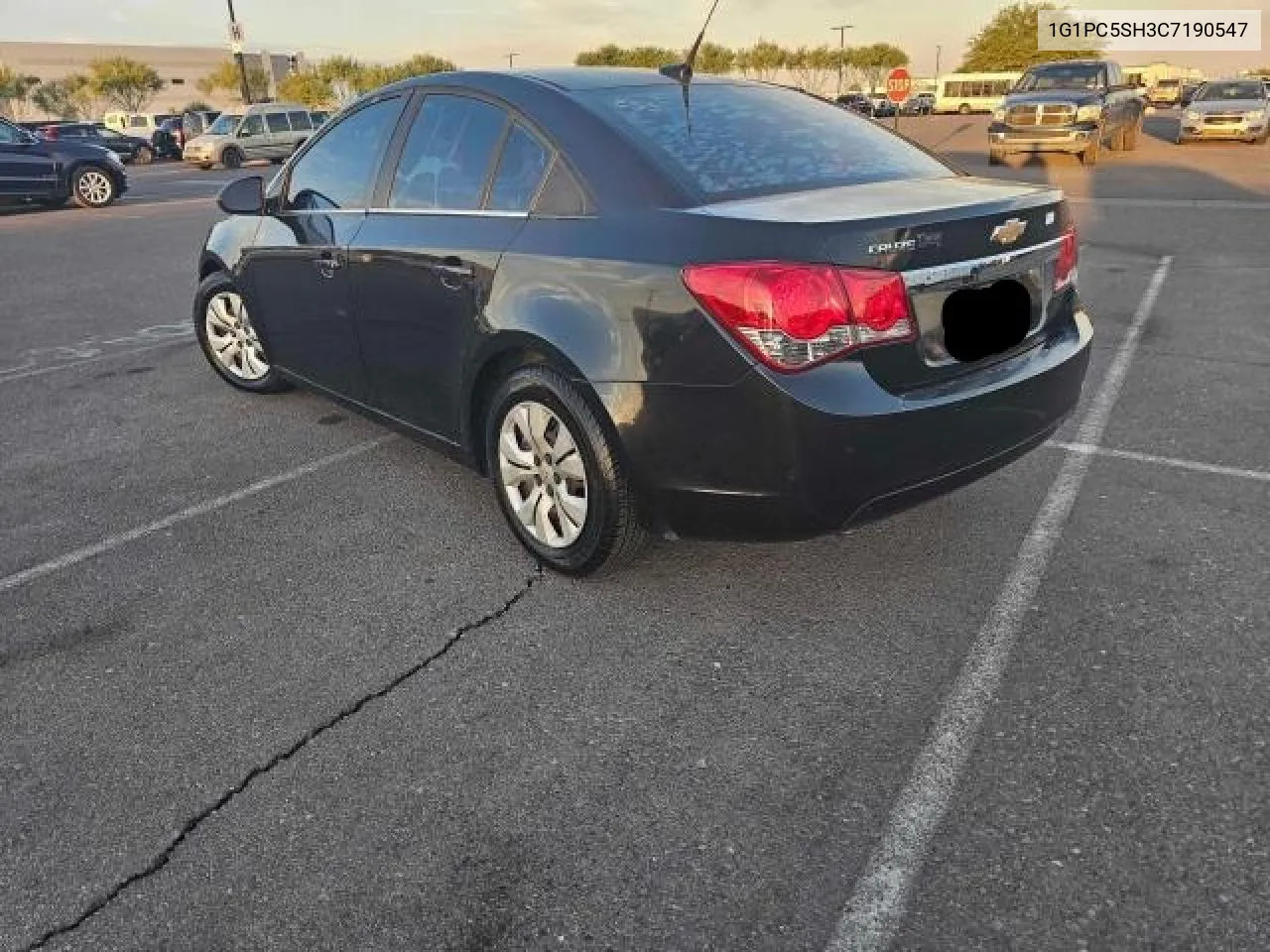 2012 Chevrolet Cruze Ls VIN: 1G1PC5SH3C7190547 Lot: 81651424