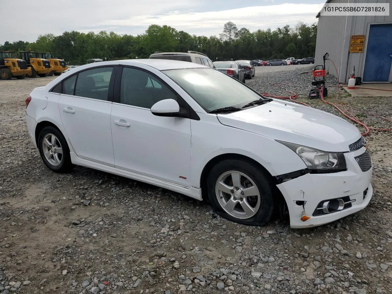 2013 Chevrolet Cruze Lt VIN: 1G1PC5SB6D7281826 Lot: 52910824