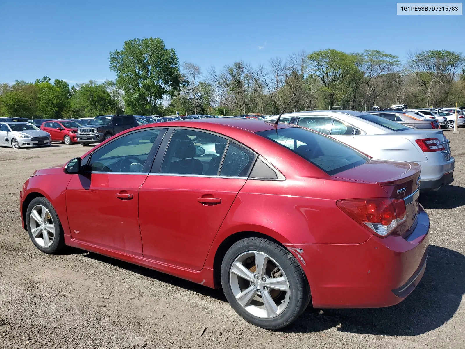 1G1PE5SB7D7315783 2013 Chevrolet Cruze Lt